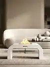 ArcFlame Taşınabilir Şömine (Beyaz)