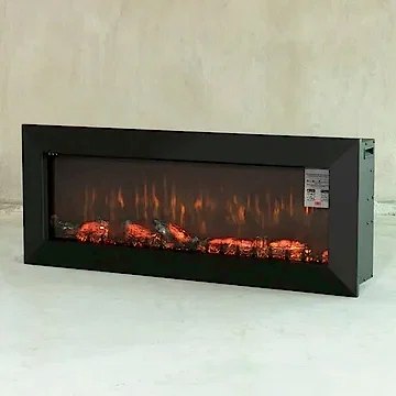 Elektrikli Şömine RGB renkli 130 cm ( Isıtmalı )