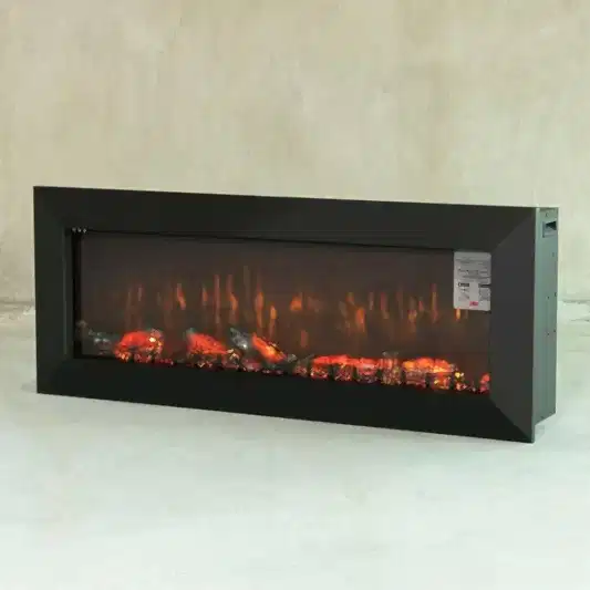 Elektrikli Şömine RGB renkli 130 cm ( Isıtmalı )