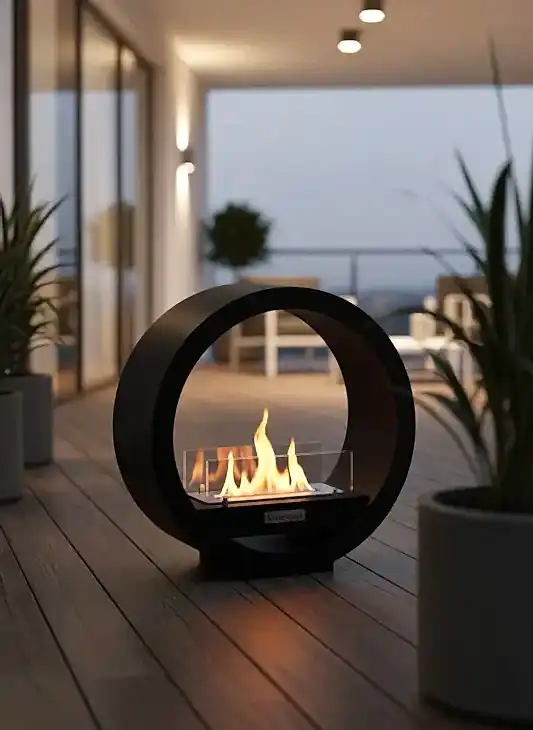 LunaFire Taşınabilir Şömine