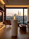 Torch A2 Taşınabilir Şömine (Beyaz)