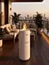 Torch A2 Taşınabilir Şömine (Beyaz)