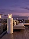 Torch A2 Taşınabilir Şömine (Beyaz)